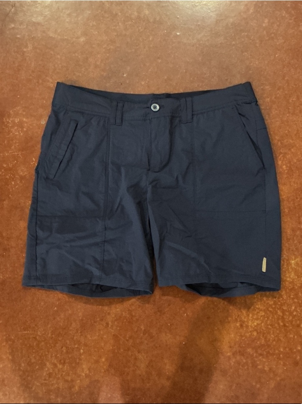 ZeroXposur Navy Blue Women's Performance Bermuda Shorts